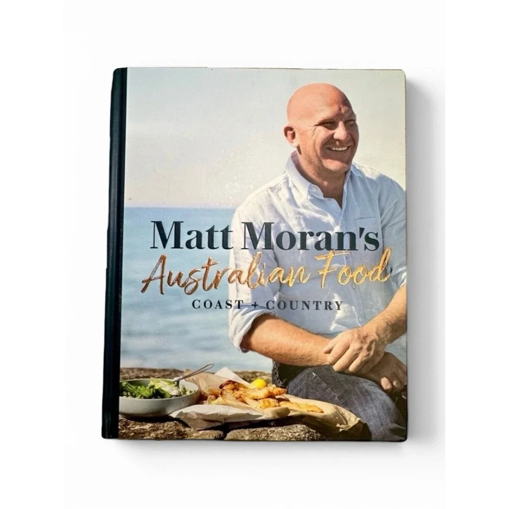 Matt Moran’s Australian Food Coast + Country Hardcover Cookbook Food Travel